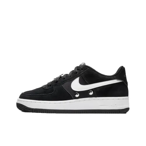 Nike Air FORCE 1 Have A Nike Day Low Топ Детские Скейтбординги Черный Подростки