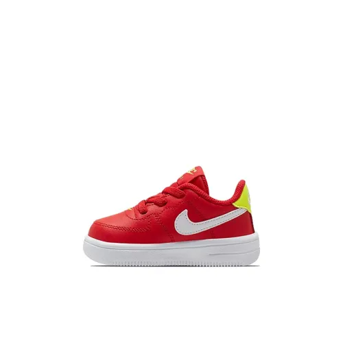 Nike Air FORCE 1 18 Low Топ Кроссовки для скейтбординга Красный Infant и Toddler