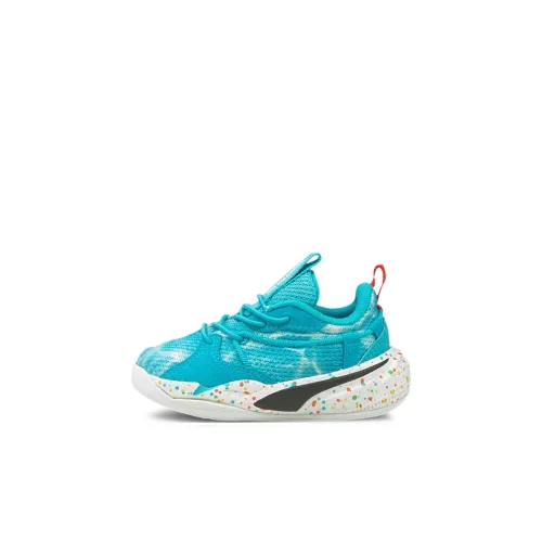 NINTENDO X J.Cole X PUMA RS Dreamer 'Супер Марио Sunshine' MID Топ Спортивная повседневная обувь Синий Для малышей и детей дошкольного возраста