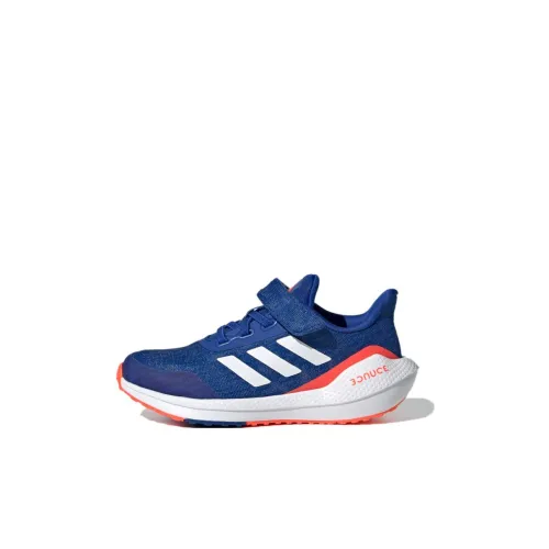 Adidas EQ21 K Дышащий Низкий Топ Детская Беговая Обувь Синие Белые Малыш