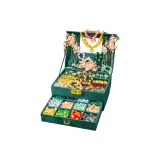 [Ultimate Edition] Изумруд Стекло Phoenix Crown Антиквар Стекло Бусина Коробка [Включает Антиквар Подставка + Сумка для покупок]