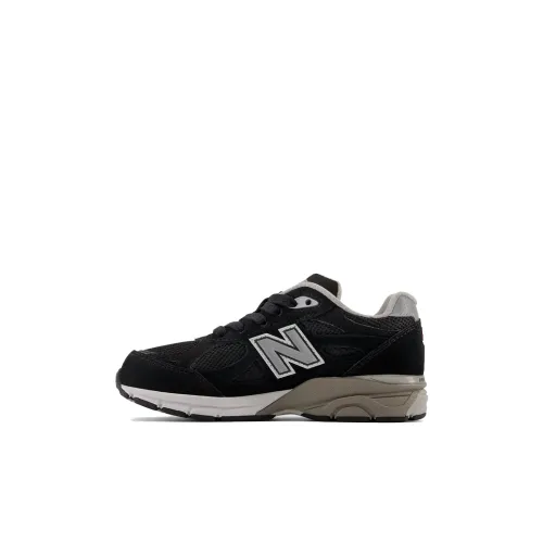 New Balance NB 990 V3 Low Топ Детские беговые кроссовки Угольно-черный Children Aged 3 7 Лет