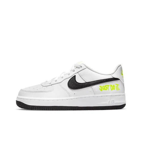 Nike Air Force 1 Детские Скейтбординги Низкий Топ Школьный возраст