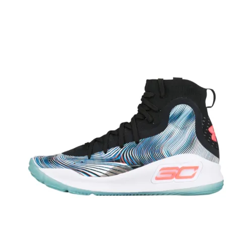 Under Armour Curry 4 Детские баскетбольные кроссовки High Топ Унисекс