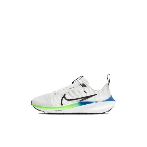 Nike Air Zoom Pegasus 40 Low Топ Беговые кроссовки Белый Детский