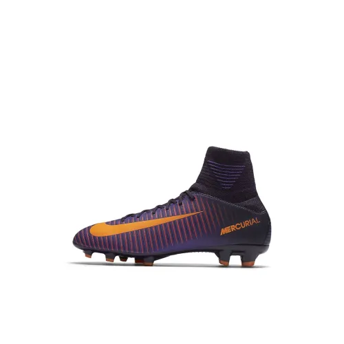 Nike Mercurial Superfly 5 Assassin 11 FG Противоскользящий Амортизация Устойчивый к истиранию Высокий Топ