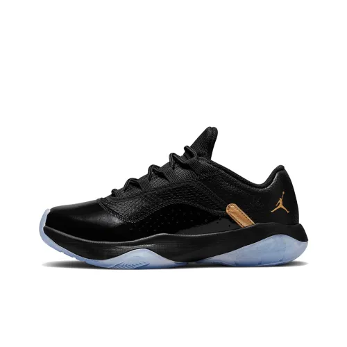 Jordan Air Jordan 11 Детские баскетбольные кроссовки Низкий топ Школьный возраст