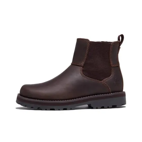 Timberland COURMA Детские кожаные сапоги для школьного возраста