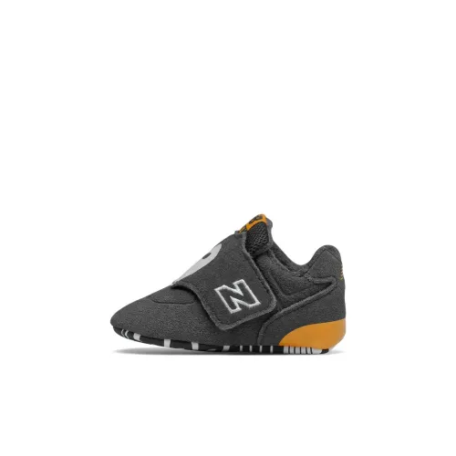 New Balance NB 574 Series Классический Crib Амортизация Низкий Топ Обувь для малышей Темно-серый Infant And Toddler