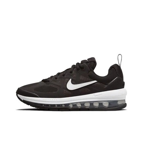 Nike Air Max Genome Low Топ Детские беговые кроссовки Черный Белый
