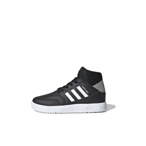Adidas Originals Drop Step 360 C High Топ Детские Скейтбординги Черный белый для детей 3-7 лет
