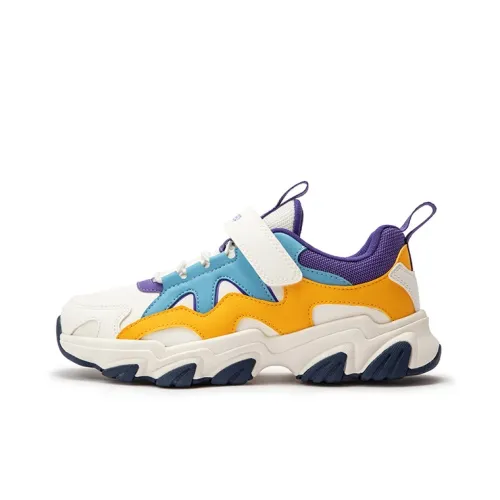 XTEP Детские повседневные кроссовки Белый Желтый Синий Подростки