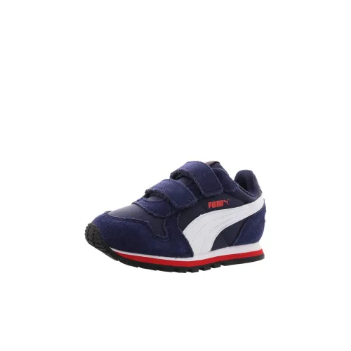 PUMA St Runner NL V Ps Low Топ Обувь для малышей Сине-белый Infant And Toddler