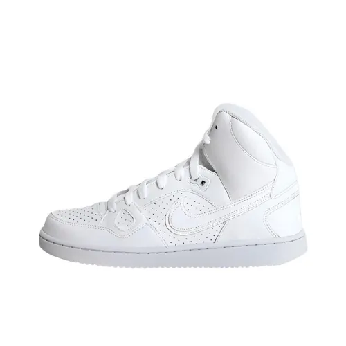 Nike Son of Force MID Топ Детские Скейтбординги Чисто белый