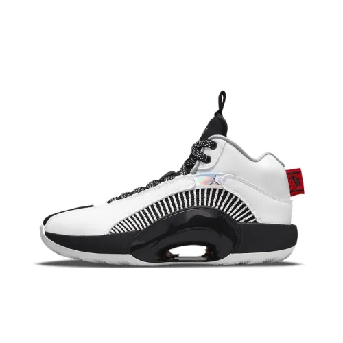 Jordan Air Джордан 35 Детские баскетбольные кроссовки MID Топ Школьный возраст