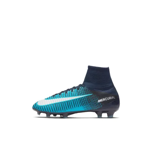 Nike Mercurial Superfly 5 Assassin 11 DF Противоскользящие Амортизирующие Устойчивые к износу Высокие Футбольные бутсы
