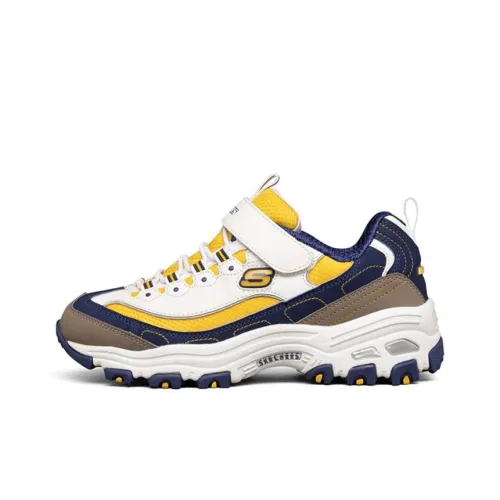 Skechers D'LITES Series Детская повседневная обувь Низкий топ Школьный возраст