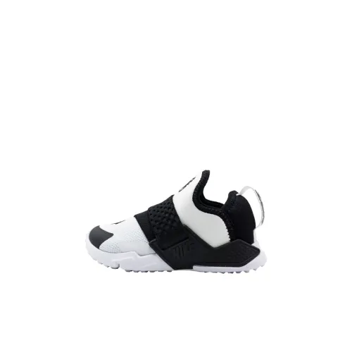 Nike Huarache Extreme Low Топ Беговые кроссовки Черный белый Для малышей и детей дошкольного возраста