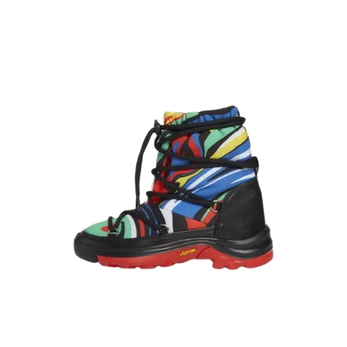 Stella McCartney Термический Водонепроницаемый Устойчивый к Износу Противоскользящий Колено Высокие Детские Ботинки Многоцветные Детские