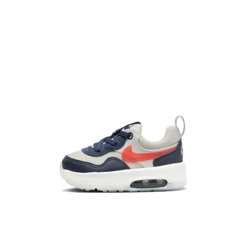Nike Air Max MOTIF Low Топ Обувь для малышей Серый синий красный Infant And Toddler