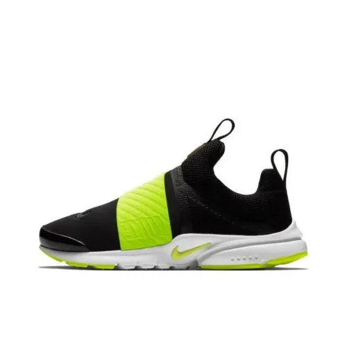 nike Presto Extreme GS Амортизация Износостойкий Низкий Топ Детские Беговые Кроссовки Черный Зеленый Подростки