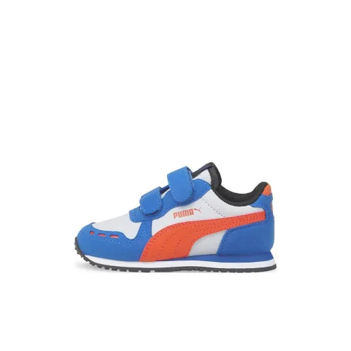 PUMA Cabana Racer SL 20 V Kids Lifestyle Shoes Оранжевый Синий Детские 3-7 лет