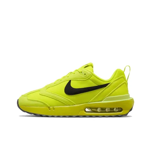 Nike Air Max Dawn Low Top Kids Lifestyle Shoes Green Black Teenagers Найк Эйр Макс Даун Ло Топ Кидс Лайфстайл Шуз Зеленый Черный Подростки