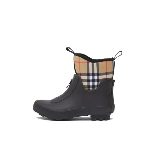 Burberry Винтаж Детские резиновые сапоги для дошкольников