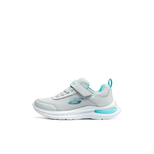 Skechers Kids Беговые кроссовки Низкие Серо-зеленые Kids