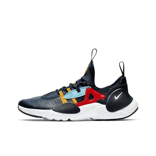 Nike Huarache E.D.G.E. Противоскользящий Легкий Амортизирующий Низкий Топ Детская Беговая Обувь Обсидиан Подростки