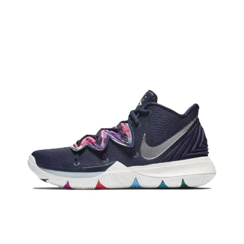 Nike Kyrie 5 Детская баскетбольная обувь MID Топ Унисекс
