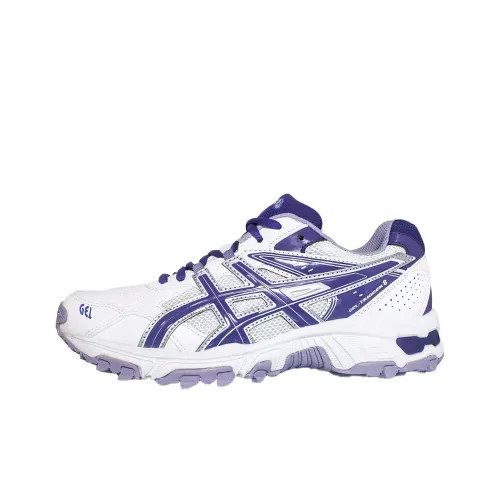 Asics Gel Trigger 8 Детские Кроссовки для Тренировок Белый Синий Подростки