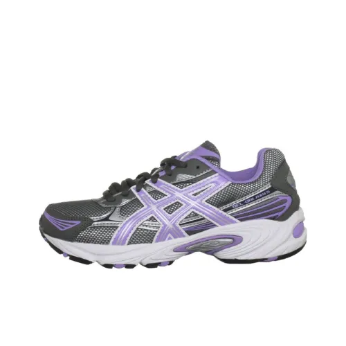 Asics Galaxy 5 Low Топ Детские Беговые Кроссовки Серый Фиолетовый Подростки