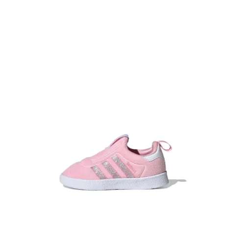 Adidas Originals Gazelle Аbrasion Resistant Низкие Топ Обувь для малышей Розовый Infant и Toddler