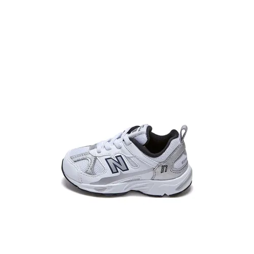 New Balance NB 878 Low Топ Обувь для малышей Белый Infant и Toddler