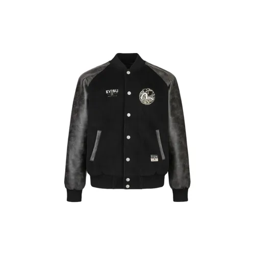 EVISU Мужские черные куртки