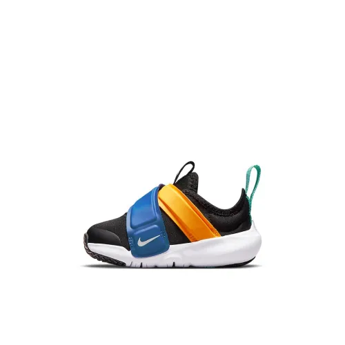 Nike Flex Advance BT Low Топ Беговые кроссовки Черный синий желтый Многоцветный Детский и для малышей