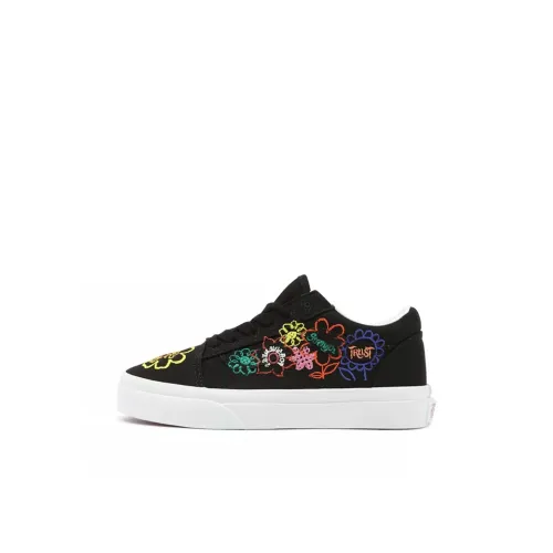 Vans Old Skool Collection Детские Скейтбординги Низкие Топы Для Детей