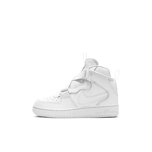 Nike Air Force 1 High Топ Детские Скейтбординги Белый для детей 3-7 лет