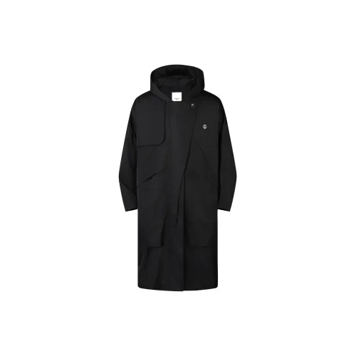 GUUKA TECH Тренч Унисекс Черный