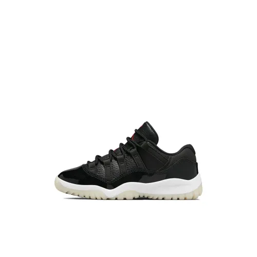 Jordan Air Jordan 11 Детские баскетбольные кроссовки Low Топ Pre School
