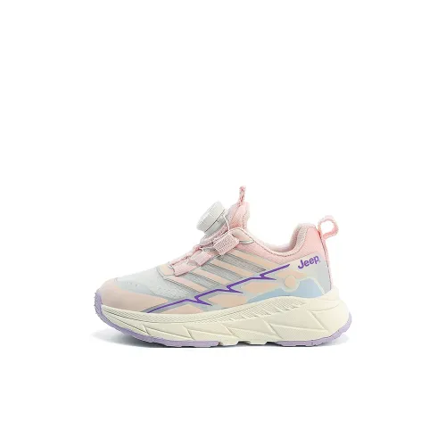JEEP Детские беговые кроссовки, низкий топ, бежевый, розовый, Kids