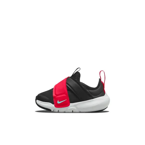 Nike Flex Advance Low Топ Обувь для малышей Черный Красный Infant и Toddler