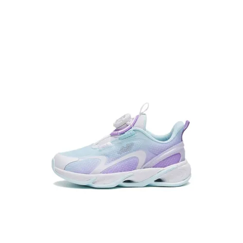 Anta Chiyan Slip-resistant Abrasion-resistant Breathable Low-Top Running Shoes Blue White Purple