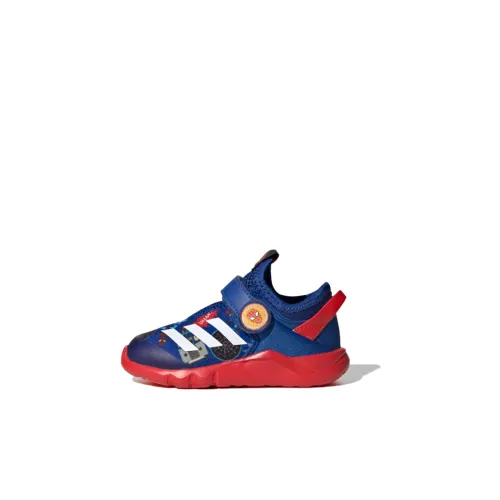 MARVEL x Adidas Activefle Амортизация Низкий Топ Обувь для малышей Синий Красный Infant And Toddler