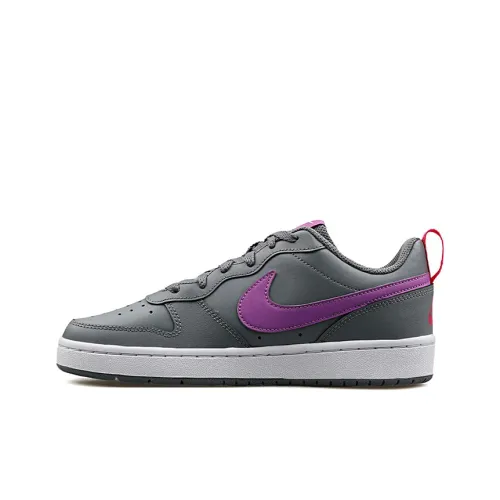 Nike Court Borough Low 2 Противоскользящий с амортизацией устойчивый к истиранию низкий топ детские скейтбординги