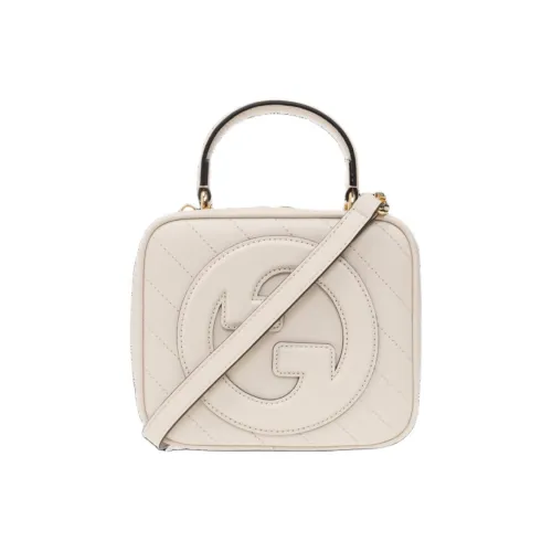 GUCCI Blondie Кожа Сумка через плечо Сумка Women's White