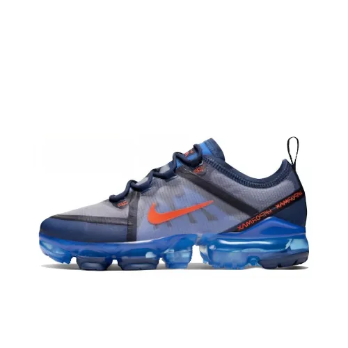 Nike VaporMax 2019 Air Low Top Детские беговые кроссовки Blue Teenagers