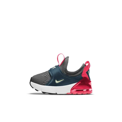 Nike Air Max 270 Extreme Low Топ Обувь для малышей Серый синий красный Infant And Toddler