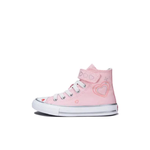 Converse Chuck Taylor All Star Детские кеды High Топ Розовый Для дошкольников